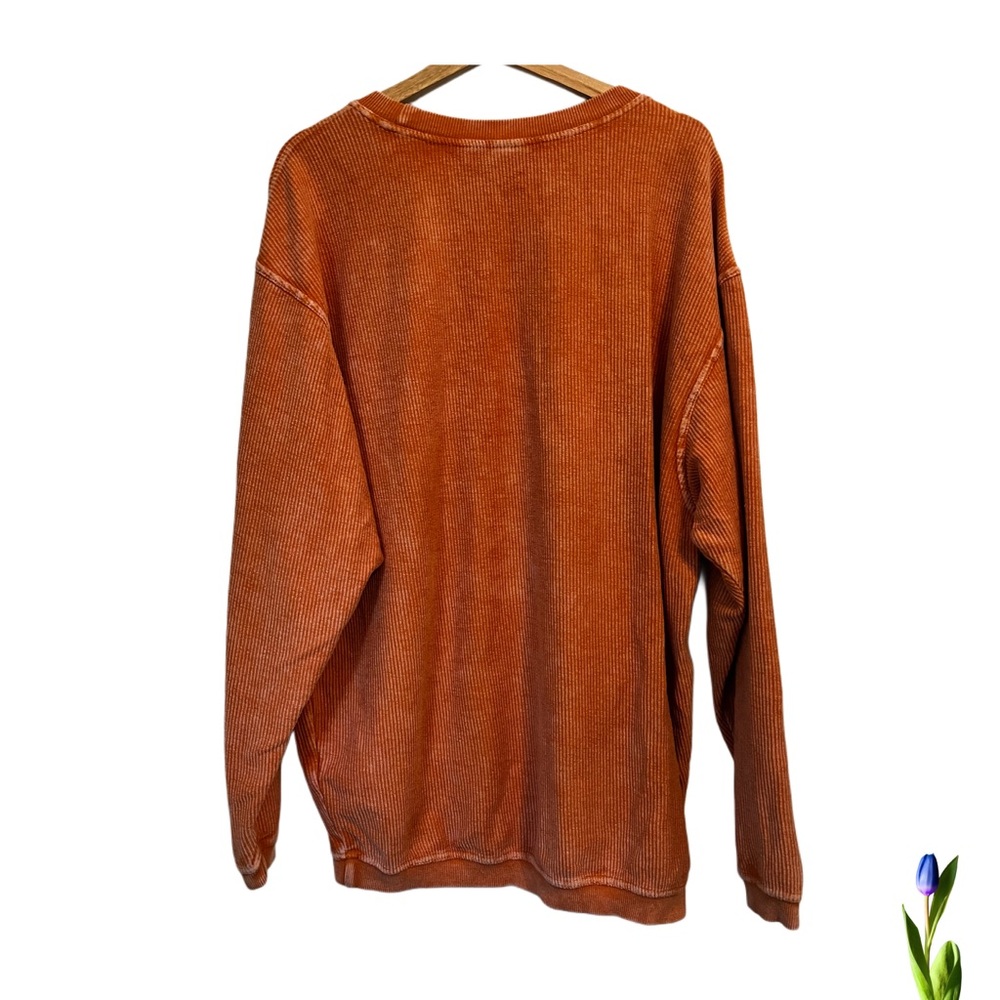 Y’ALL Sweatshirt Rust Color Chicka-d Size M - Picture 2 of 5